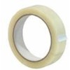 2 ROLLS OF 25mm WIDE CLEAR TRANSPARENT CELLOTAPE TAPE -