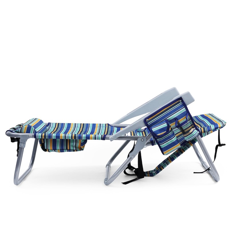 Yestomo Backpack Beach Chair for Adults, Folding Beach Chair with