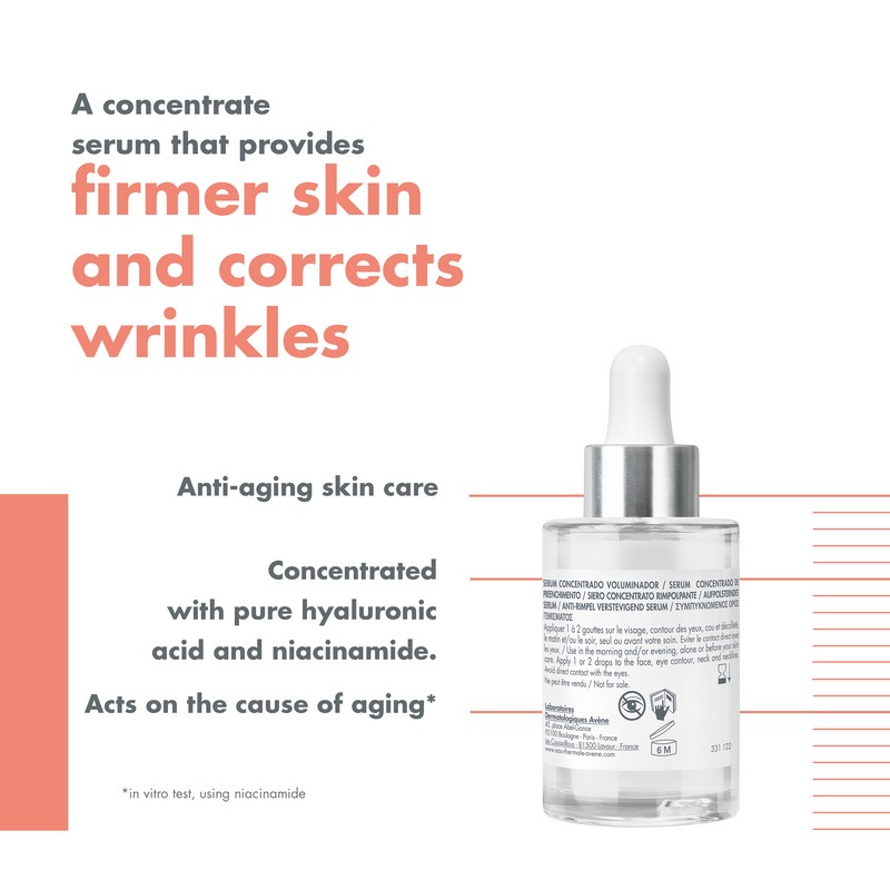 Avène Eau Thermale Avène Hyaluron Activ B3 Concentrated Plumping Serum