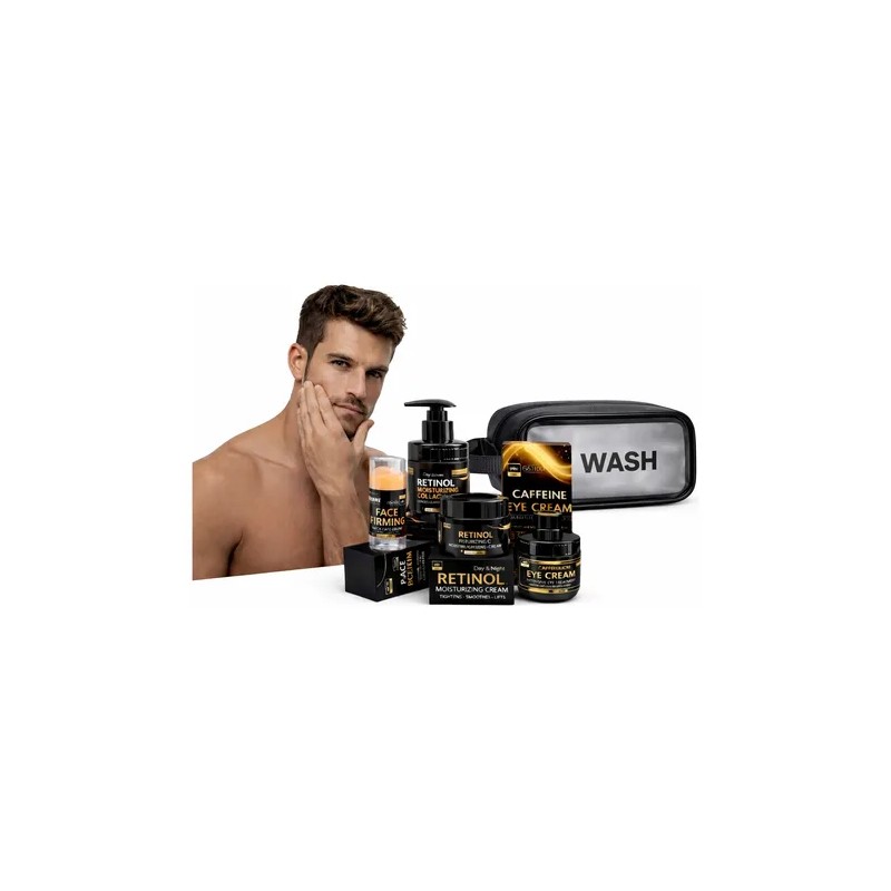 Set Cuidado De La Piel Para Hombre 4pzs Nuevo Hidratantee
