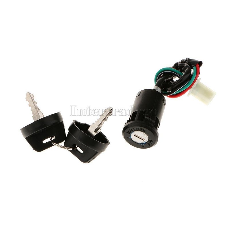 Ignition Key Scooter ATV Moped Kart Electric Motorcycle Switch Lock