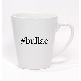 #bullae - Hashtag Ceramic Latte Mug 12oz