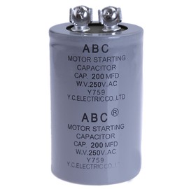 CD60A 200uF 200MFD 250VAC Motor Starting Capacitor ABC 250 VAC