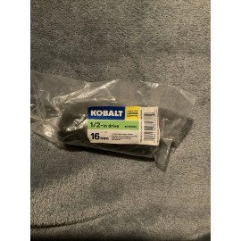 KOBALT 1/2" DRIVE 6PT DEEP IMPACT SOCKET 16mm 338062