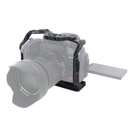 NICEYRIG LUMIX GH7/GH6 Camera Cage,Aluminum Alloy Quick Release Camera Full Cage for Panasonic LUMIX GH7/GH6,Camera Video Film Movie-518