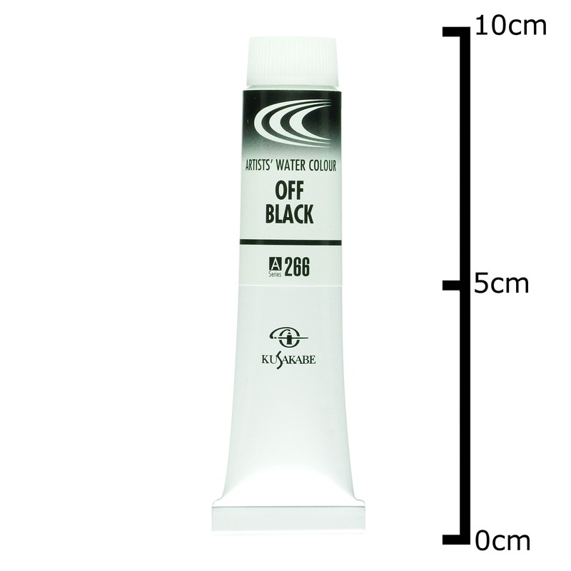 KUSAKABE Transparent Watercolor Paint, Off Black, 9.6 fl oz (266