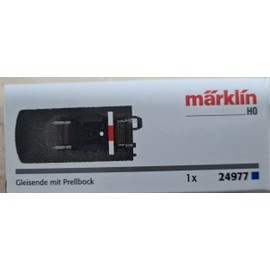 Marklin 3-1/16" + 3/16" Track End with a Bumper