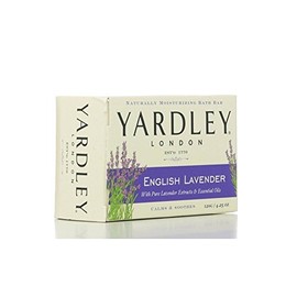 Yardley London Moisturizing Bar English Lavender with Essential Oils 4.25 oz (Pack of 7)