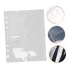 BIUDECO 3 Sets Transparent Card Sleeves Photo Album Sleeves A5
