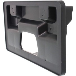 Vantage Auto Parts - Front License Plate Bracket Compatible with Honda CR-V 2007-2009 | Direct Replacement | Plastic | Black | 71145SWAA00 | HO1068105