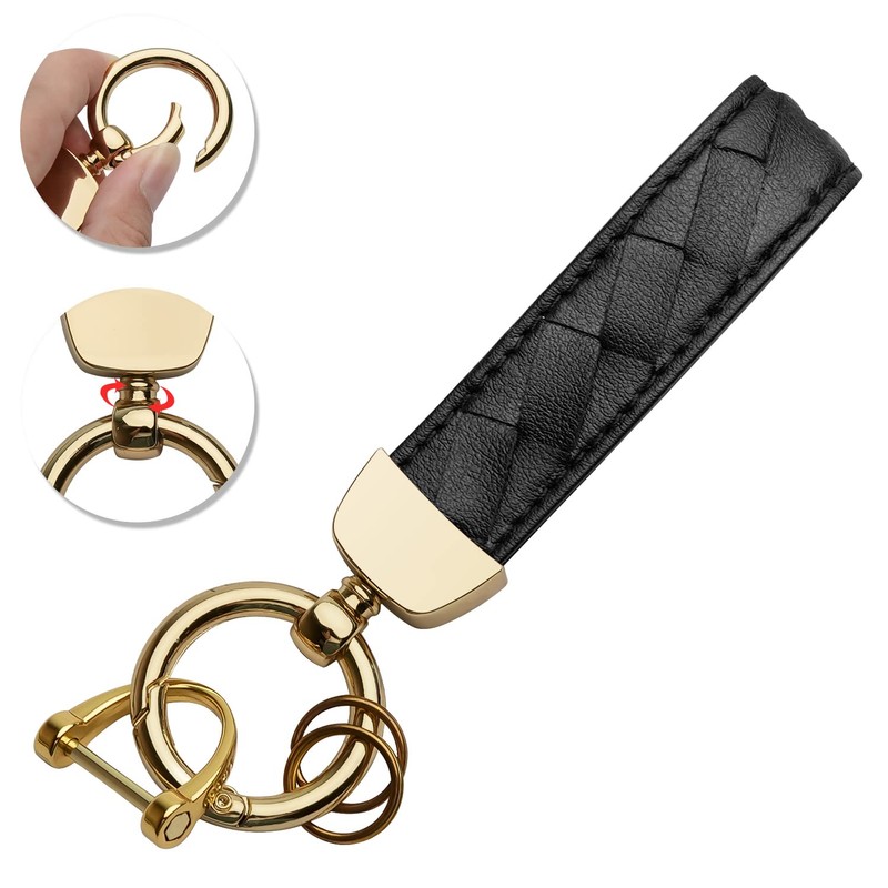 Bqepe for Toyota Key Fob Cover Keychain Fit for Tundra