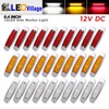 30 Pcs Ledvillage 12V DC 6.4 Inch 10 Amber 10