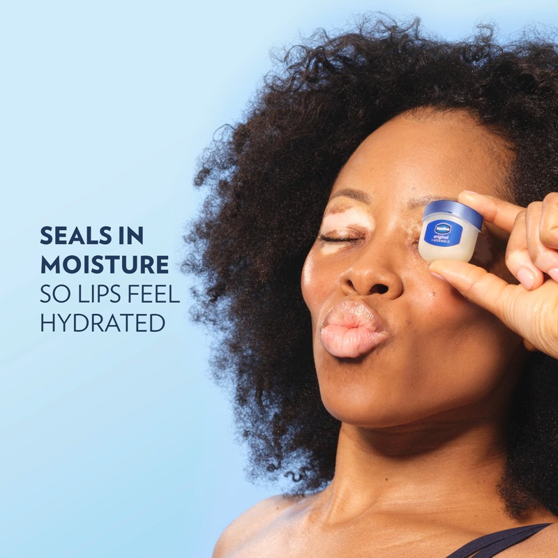Vaseline Lip Therapy 2 Pack Original Mini For Dry, Chapped