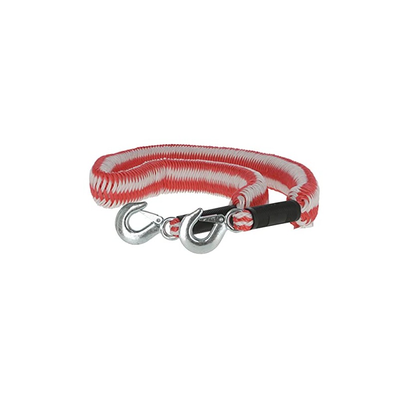 Kerbl 37701 Tow Rope Elastic 4 m, 3500 kg, Snap