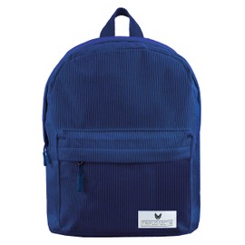 Tinyloaders Children's Backpack Corduroy Unisex Children's Backpack Leisure Backpack Daypack Leisure Boys Girls Boy Girl Nursery School, blue