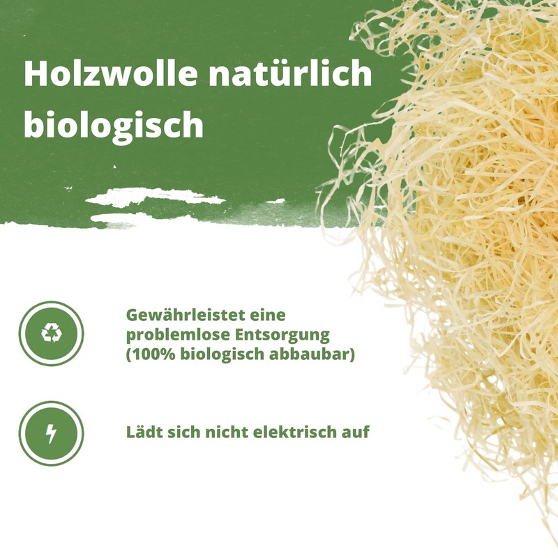 Wood Wool Filling Material for Gift Baskets Suitable for Food