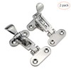 keehui Pair Marine Grade 316 Stainless Steel Anti-Rattle Lockable Hold