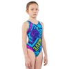 Mad Wave Violent Girls Swimming, blue, 28