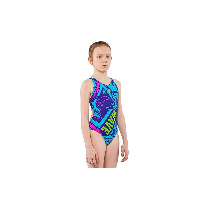 Mad Wave Violent Girls Swimming, blue, 28