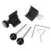 BOOMSTART 6 Pcs Diesel Engine Timing Tool Kit Locking Tool