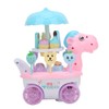 Electric Ice Cream Trolley Cart Pretend Play Food Dessert Children