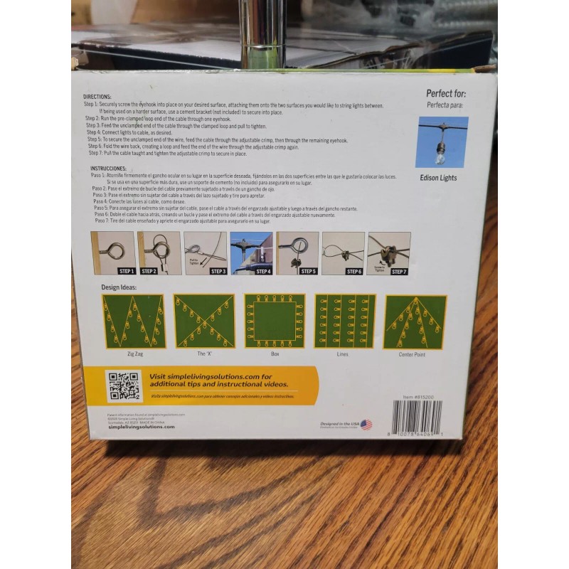 ProDec (1) New ProDec 200 Ft Patio / Porch Cable