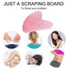 Lamkrtlp Gua Sha Facial Tools, Jade Gua Sha Stones Massage