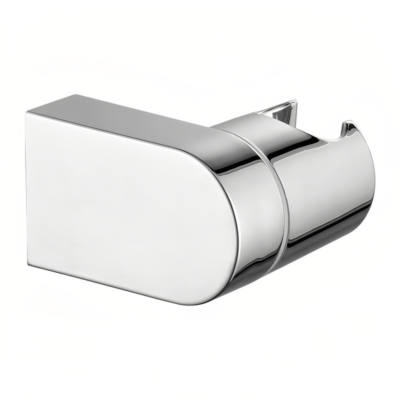 Shower Head Holder, Universal 360°Adjustable Angle Chrome Plated Shower Bracket,