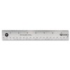 Westcott 10416 15" Stainless Steel Office Ruler with Non Slip