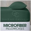 Microfiber Pillow Cases 2 Pack | Easy Care Plain Dyed