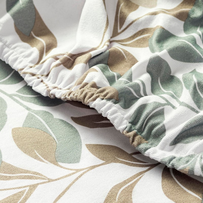 No. 918 Hillcrest 2-Pack Botanical Print Stretch Fit Elastic Dining