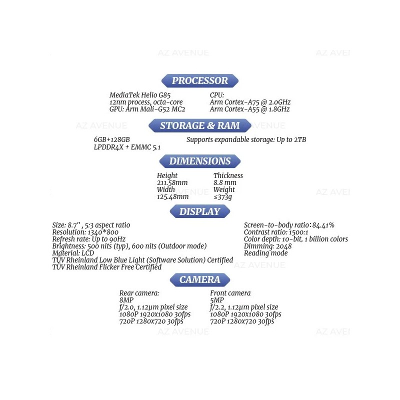 Redmi Xiaomi Redmi Pad SE 8.7 Android PC Tablet (Wi-Fi/Grey/6G