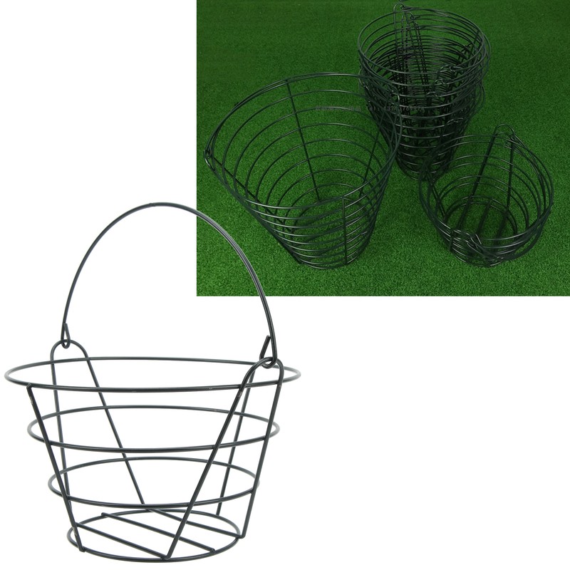 Golf Ball Storage Basket Metal Lightweight Large Capacity Basket Container