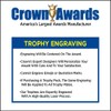 Crown Awards Music Trophy, 14" Gold Cup Majestic Music Trophies