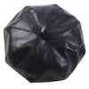 LABANCA Women Solid Faux Leather Beret French Artist Painter Octagonal