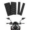 CJQRL Pack of 4 Motorcycle Grips Non-Slip Heating Grips Motorcycle