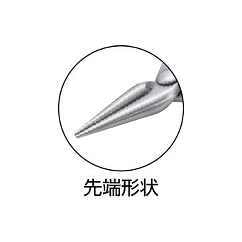 TRUSCO(トラスコ) ステンレス製ヤットコ 両丸タイプ 120mm TY-120R