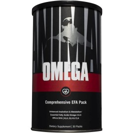 NUTRICIÓN UNIVERSAL ANIMAL OMEGA (30 PAQUETES) efa epa dha 3 6 paquetes m pila aceite de pescado