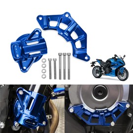 For GSX8R GSX-8R 2023 2024 Motorcycle CNC Parts Left Right Engine Stator Protective Cover Guard Protectors Frame Slider gsx8r 2024 (Blue)