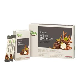 CheongKwanJang [Jeongmol] Good Base Deer Antler Extract Black Maca Stick 10ml*30 Pouches