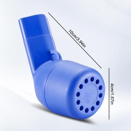 Atemtrainer Lungentrainer Natürlich Schleim Entfernen: WIYETY 3 Stück Atemgerät Original, Atemtrainer Lungentrainer mit dem Atmen Gerät, Lungenreinigung für Verbessert die Lungenkapazität