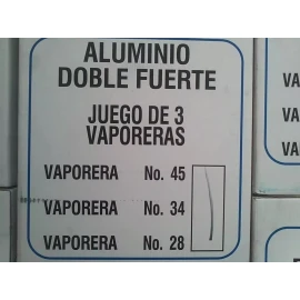 VAP2000 Juego Vaporeras 15 30 Y  50 Litros Ollas Tamalera Industrial