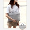 Laptop Case Waterproof Oxford Cloth Double Zipper Portable Laptop Protective