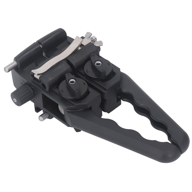 Fiber Optic Stripper ABS Handle Aluminum Alloy Blade Longitudinal Transverse