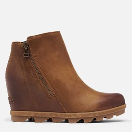 Sorel Women's Joan of Arctic Wedge II Zip Boot, Velvet Tan, 10 M US