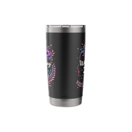 International Women's Day 2025 Floral 8 March Girl Women Stainless Steel Insulated Tumbler