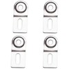 BC-B40-BP, Enclosure Accessory, Wall Mount Bracket, Small Size, Stainless Steel, SUS 304 2T, Pack of 4