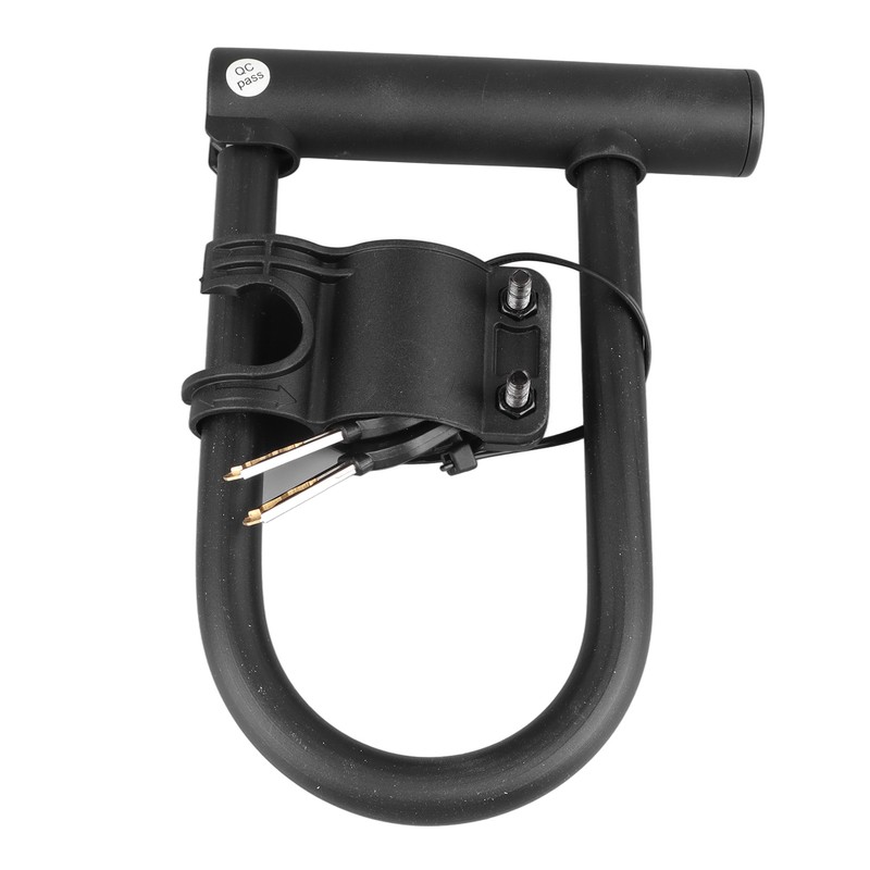 Bike U Lock with Steel Cable 2 Key Universal Anti