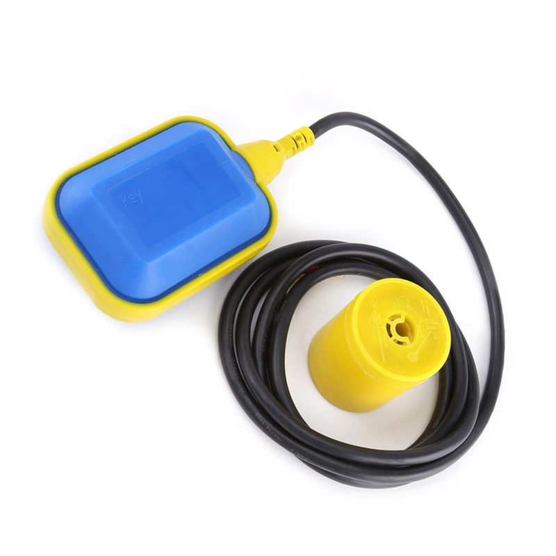 Float Switch for Sump Pump, Polypropylene, Adjustable, Easy to Install,