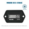 Runleader DC4.5 to 60V Hour Meter, Working Data Storage, Waterproof